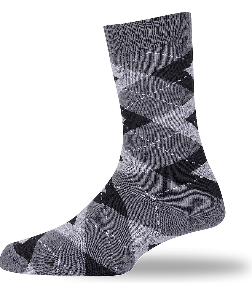 RC. ROYAL CLASS - Cotton Men's Colorblock Multicolor Full Length Socks ( Pack of 3 )