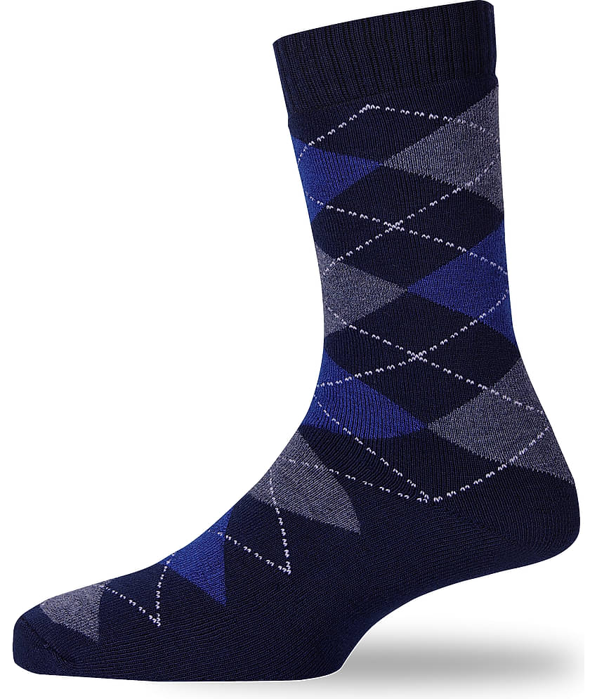 RC. ROYAL CLASS - Cotton Men's Colorblock Multicolor Full Length Socks ( Pack of 3 )