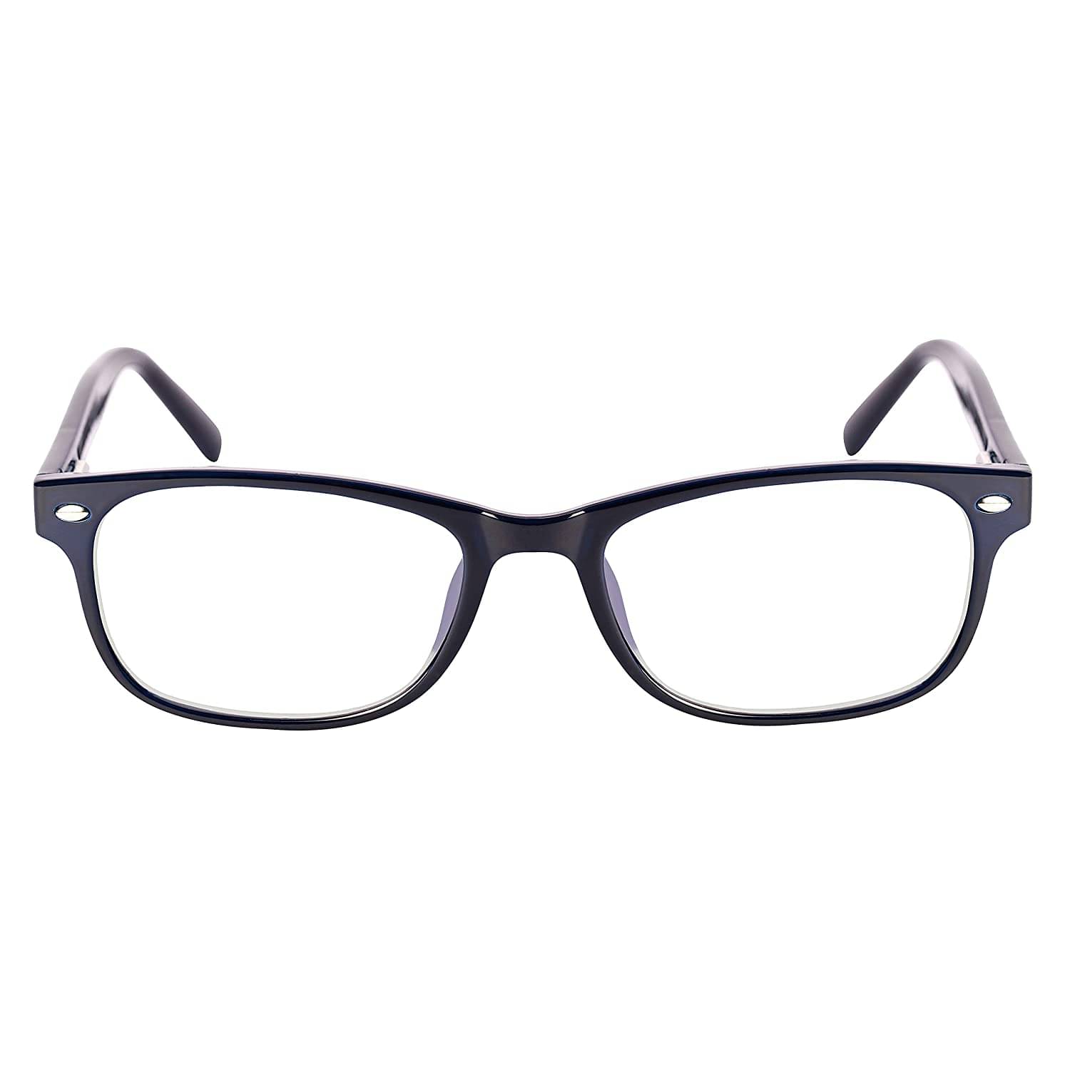 Redex - Blue Rectangular Eyeglass Frame ( Pack of 1 ) Redex - Blue Rectangular Eyeglass Frame ( Pack of 1 )