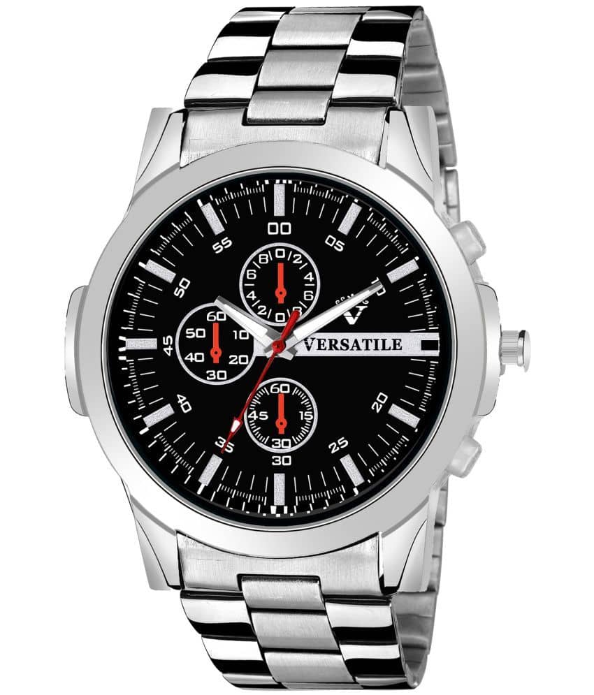 Versatile - Silver Stainless Steel Analog Men's Watch