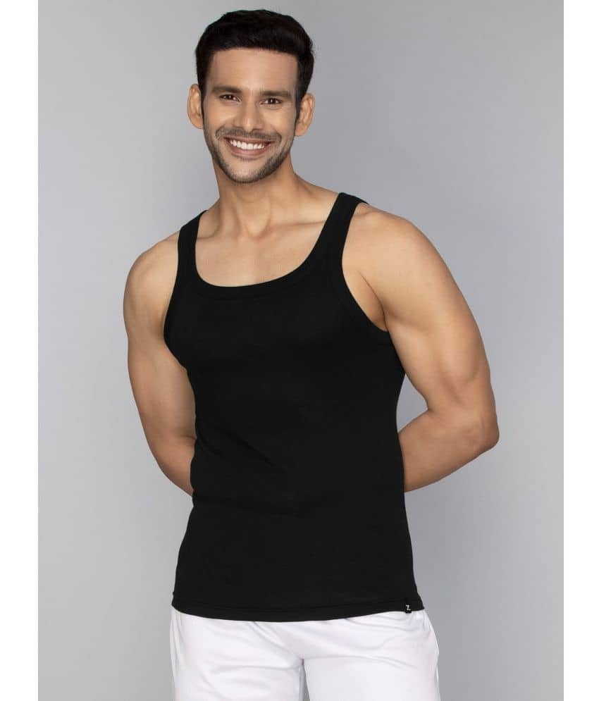 XYXX Pack of 1 Cotton Sleeveless vest For Men ( Black ) - Nightwear & Loungewear | Buy online on ZillyBuy