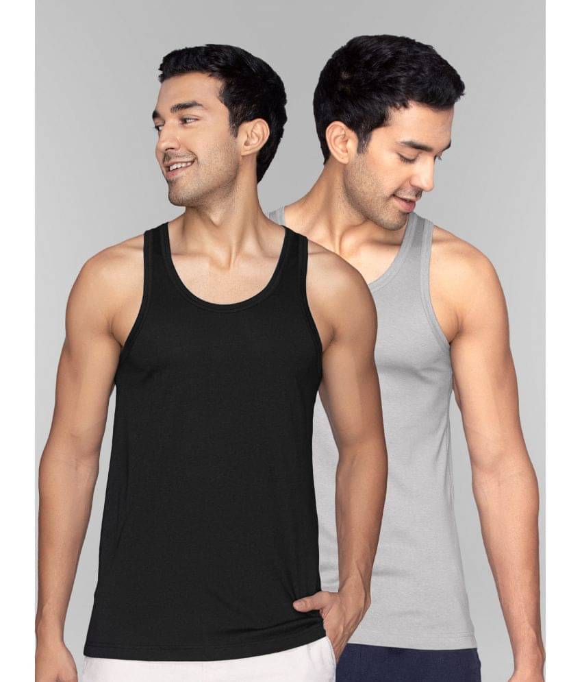     			XYXX Pack of 2 Modal Men's Vest ( Multicolor )