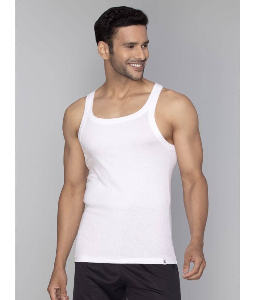     			XYXX Pack of 1 Cotton Sleeveless vest For Men ( White )
