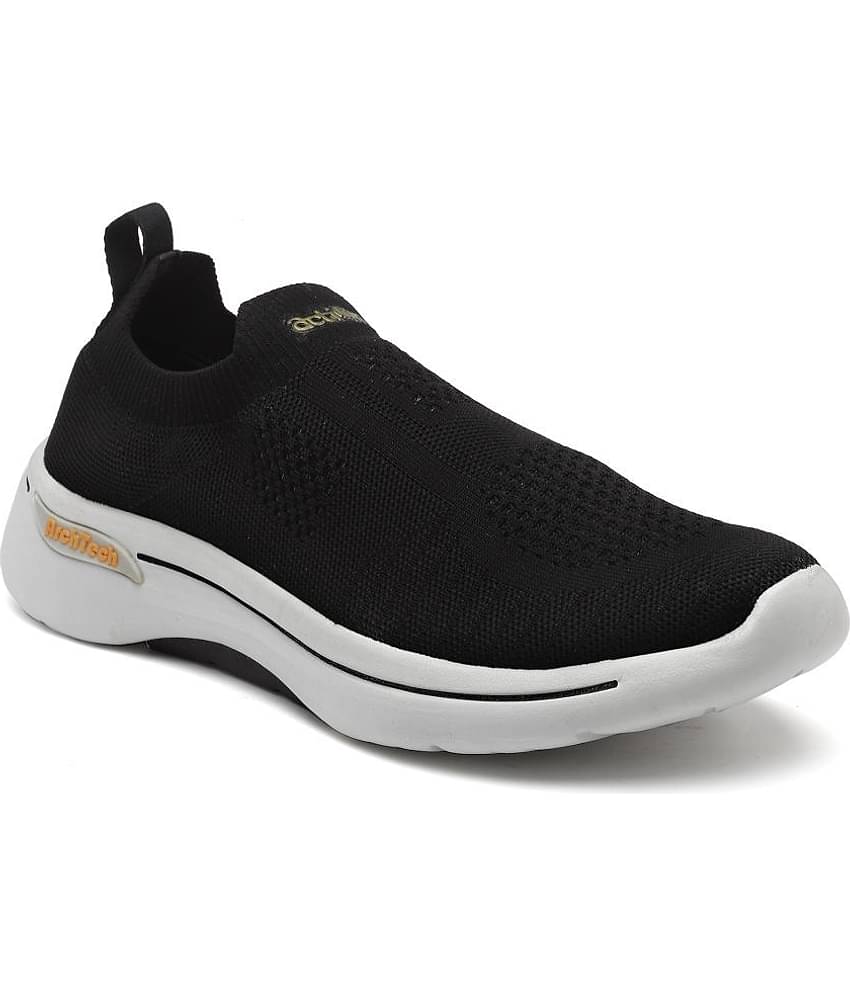 Action - Black Men's Slip-on Shoes