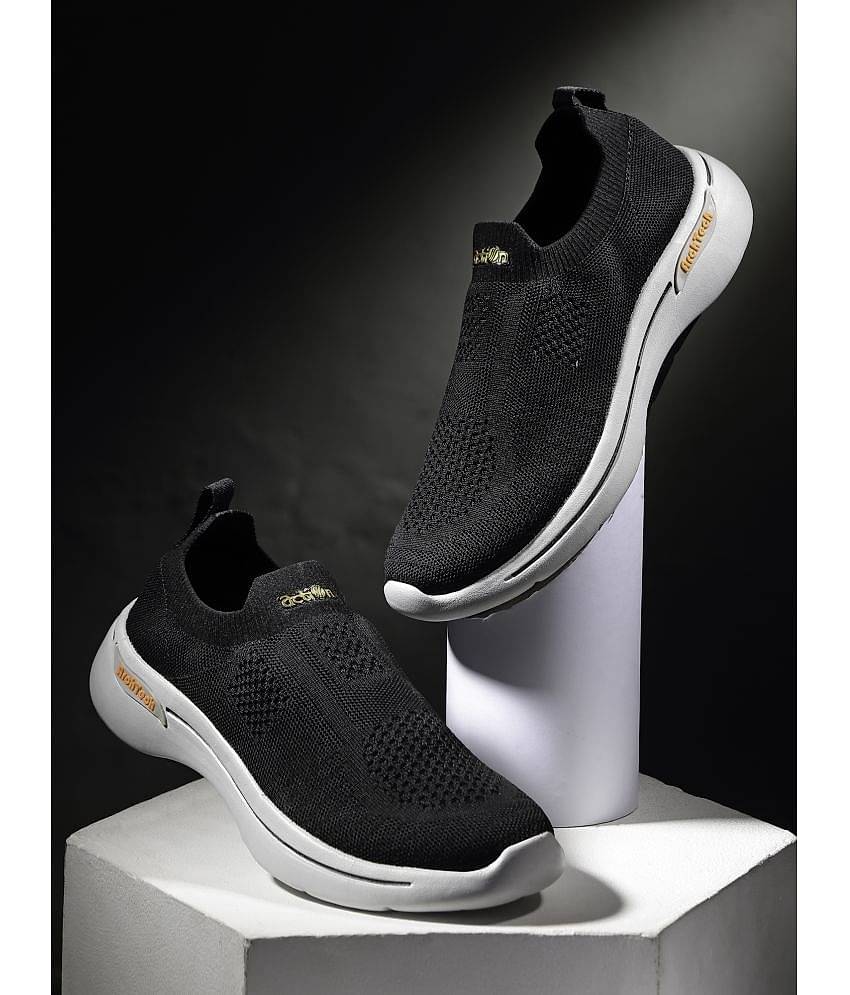 Action - Black Men's Slip-on Shoes