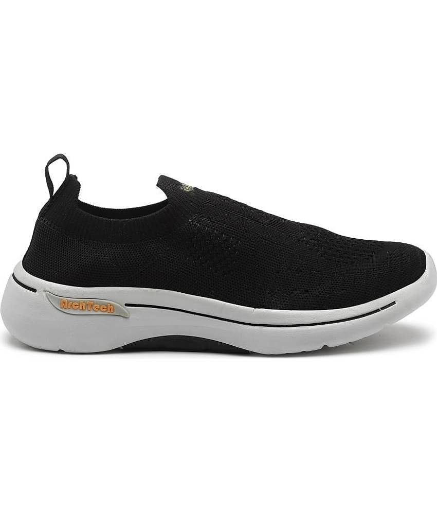 Action - Black Men's Slip-on Shoes