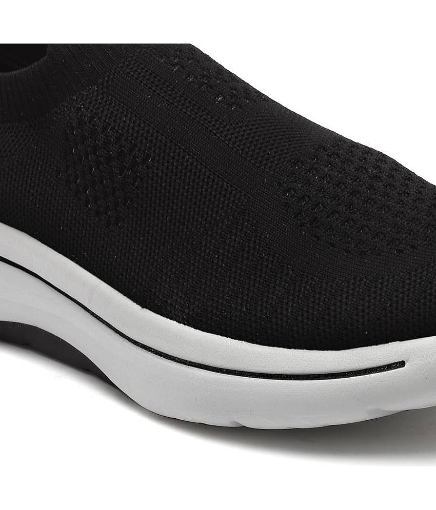 Action - Black Men's Slip-on Shoes