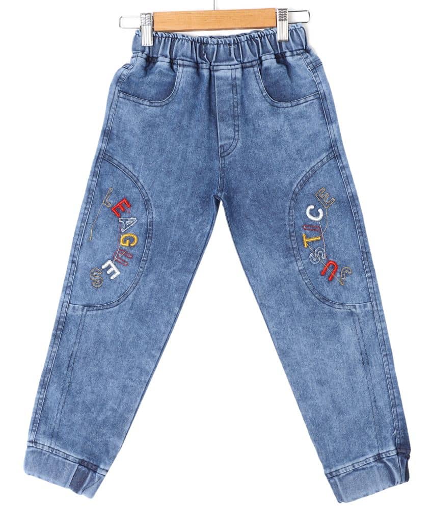 Cremlin Clothing Pack of 1 Boys Cotton Blend Trackpant ( Blue ) - Track Pants | Buy online on ZillyBuy