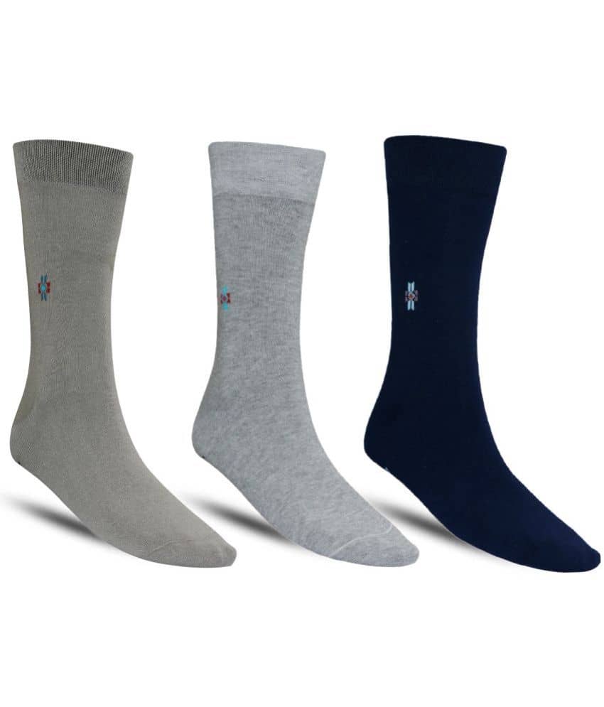 Dollar - Cotton Men's Self Design Multicolor Full Length Socks ( Pack of 3 ) - Socks | Buy online on ZillyBuy
