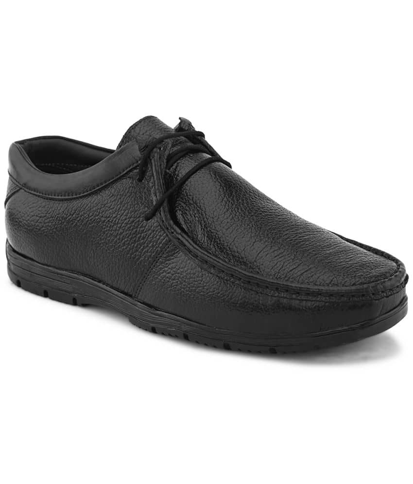 Fashion Victim - Black Men's Derby Formal Shoes - Formal Shoes | Buy online on ZillyBuy
