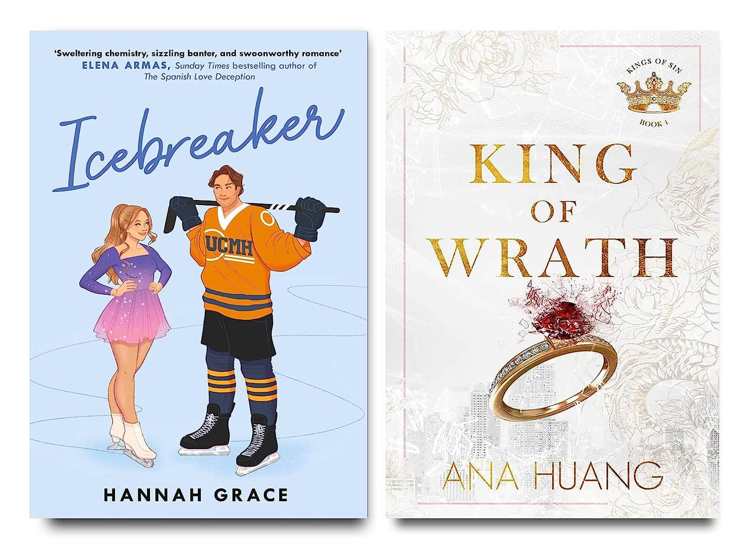     			Icebreaker + King of Wrath By Hannah Grace , Ana Huang