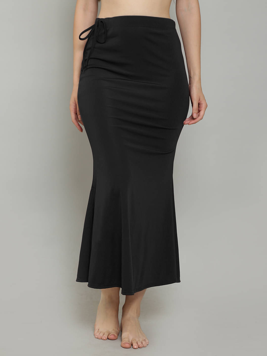     			N-Gal Black Lycra Petticoat - Single