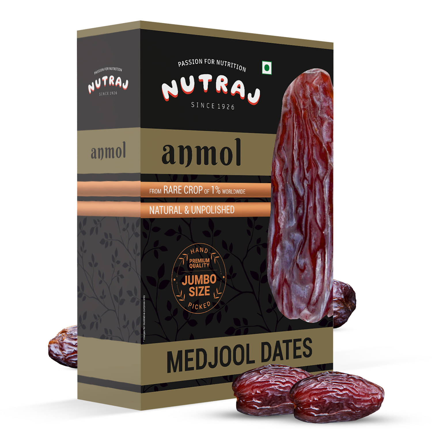 Nutraj Anmol Medjool Dates 500g, Dry Fruit Khajur 500g) Nutraj Anmol Medjool Dates 500g, Dry Fruit Khajur 500g)