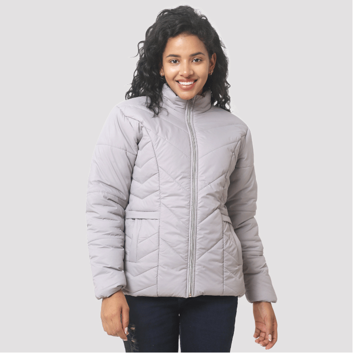 PP Kurtis Women Regular Jacket ( Grey ) PP Kurtis Women Regular Jacket ( Grey )