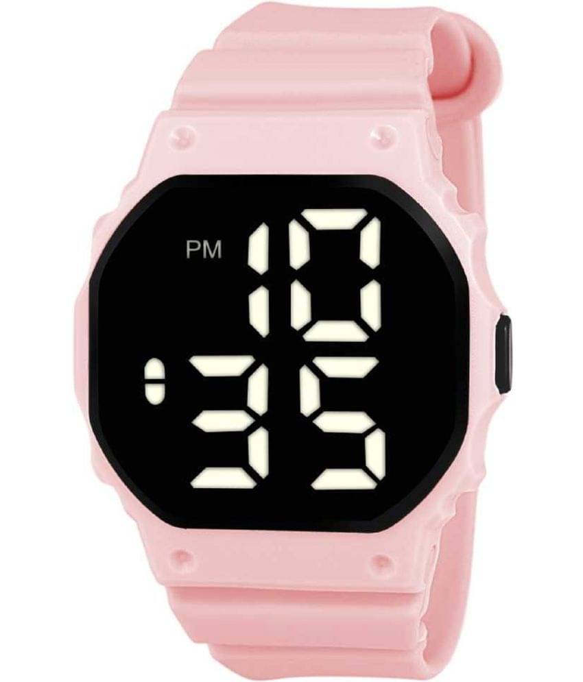 Renaissance Traders - Pink Silicon Digital Womens Watch Renaissance Traders - Pink Silicon Digital Womens Watch