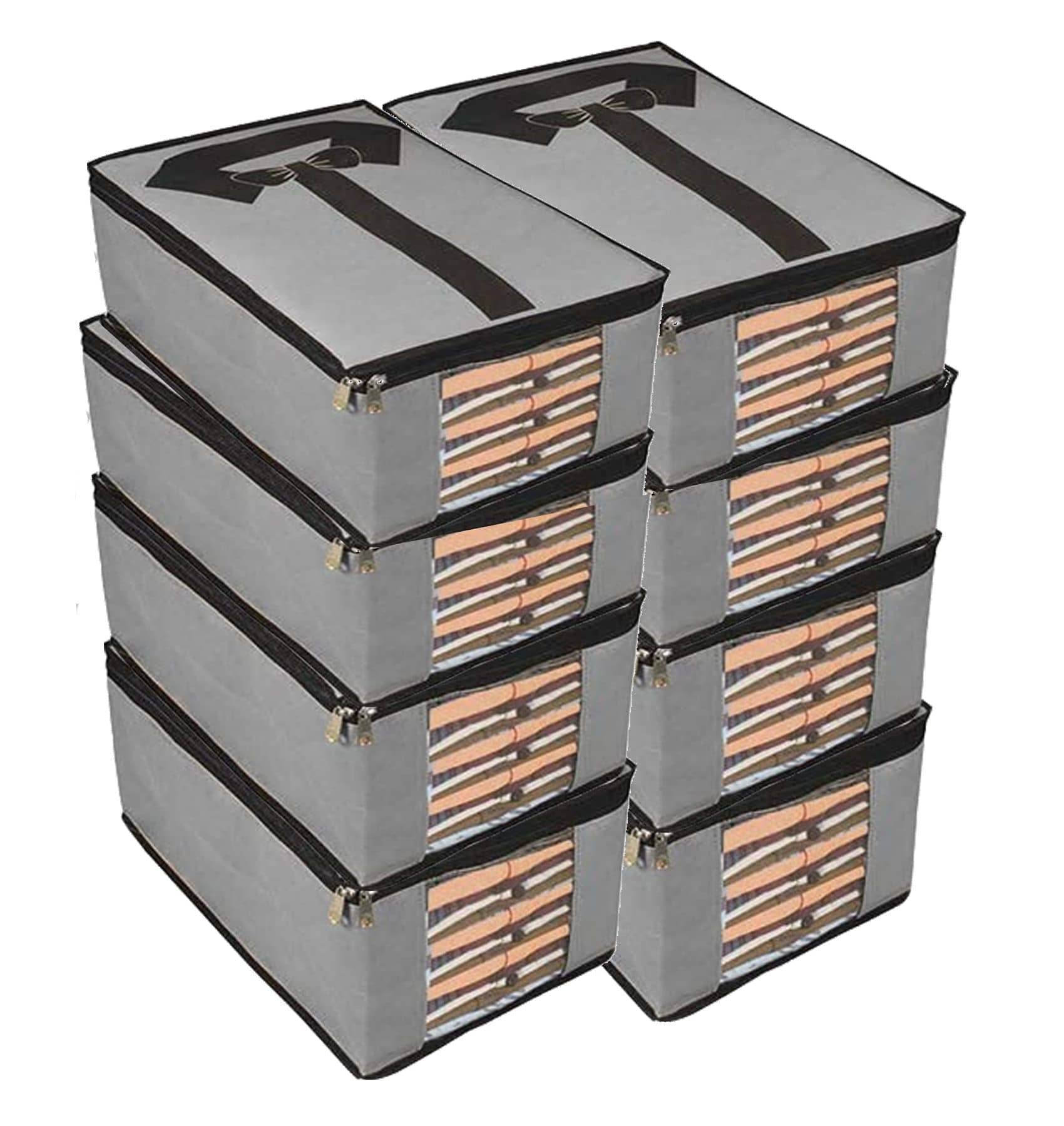 SH NASIMA - Closet Organizers ( Pack of 8 )