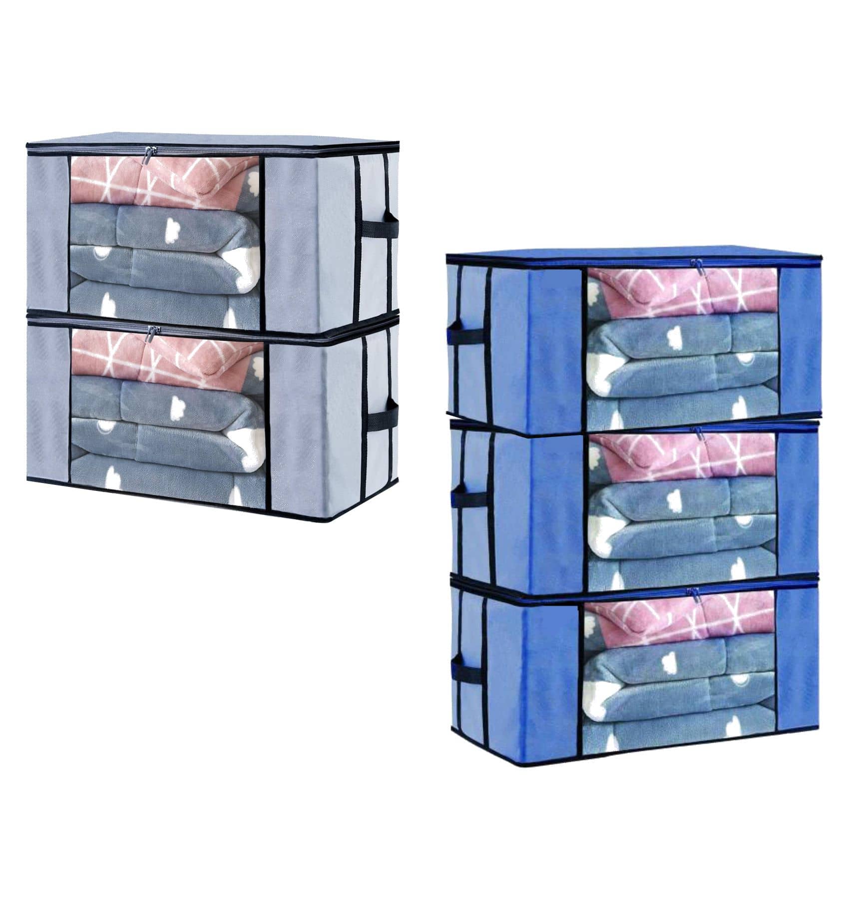 SH NASIMA - Closet Organizers ( Pack of 5 )