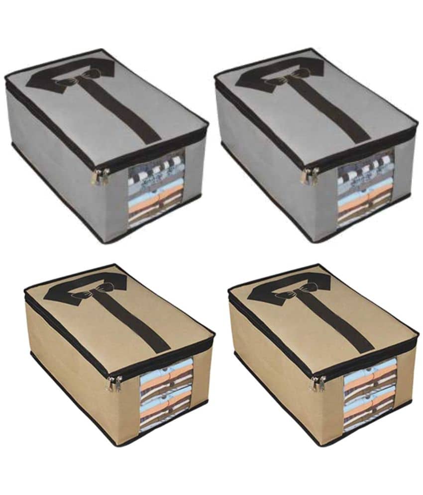 SH NASIMA - Closet Organizers ( Pack of 4 )