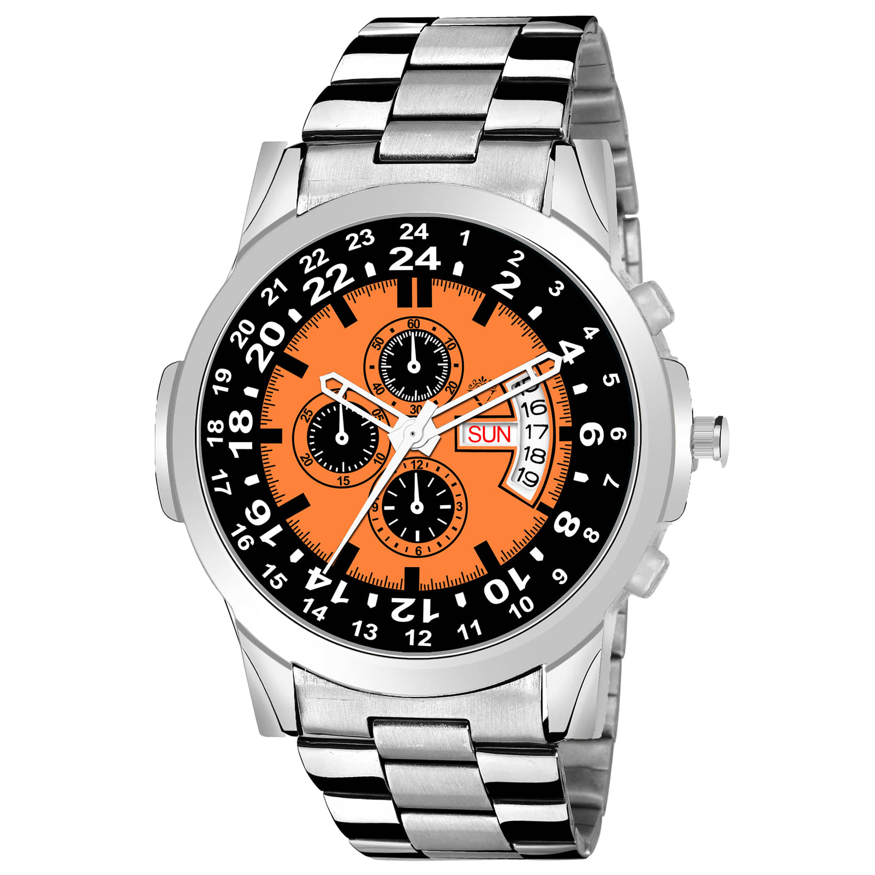 Versatile - Silver Stainless Steel Analog Men's Watch