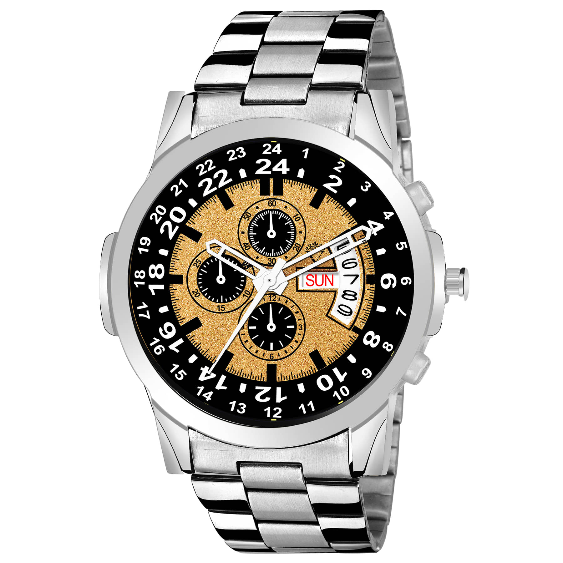 Versatile - Silver Stainless Steel Analog Men's Watch