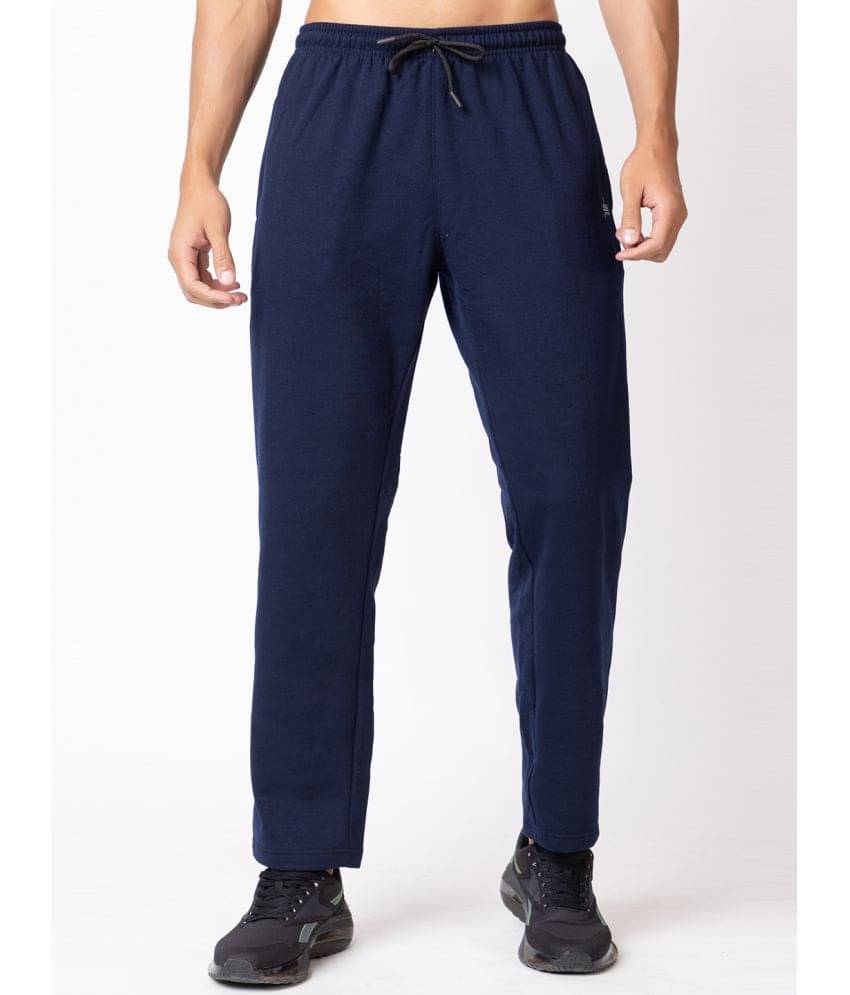     			YHA - Navy Blue Fleece Men's Trackpants ( Pack of 1 )