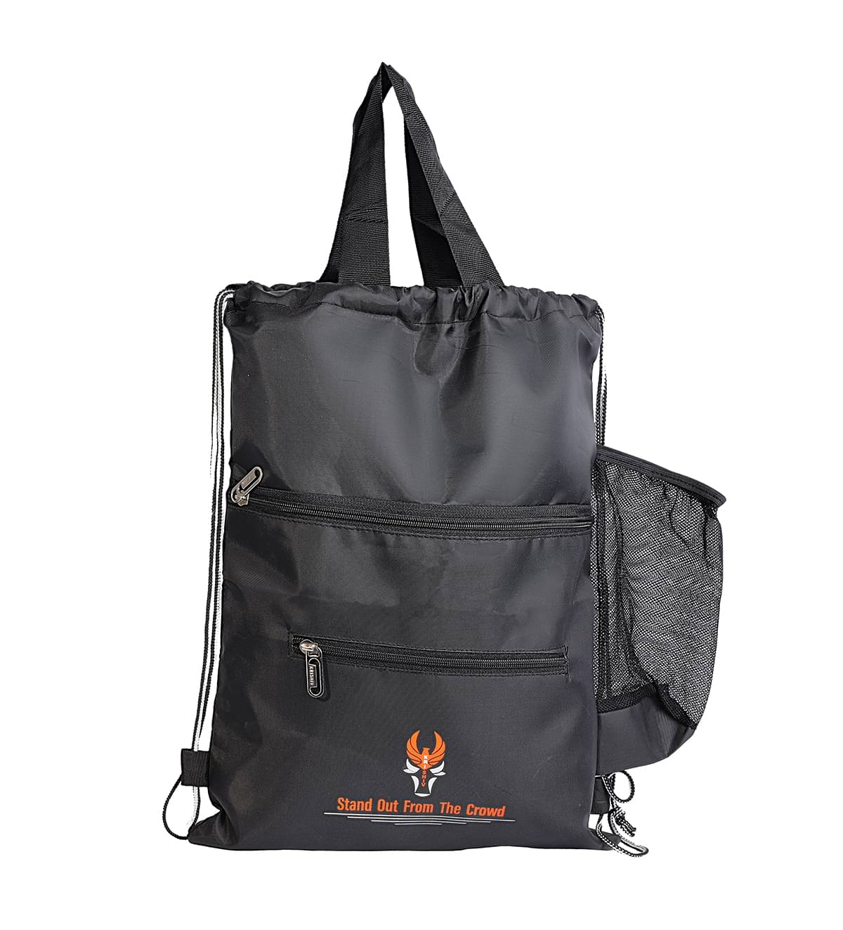     			krishiv 14 Ltrs Black Drawstring Bag