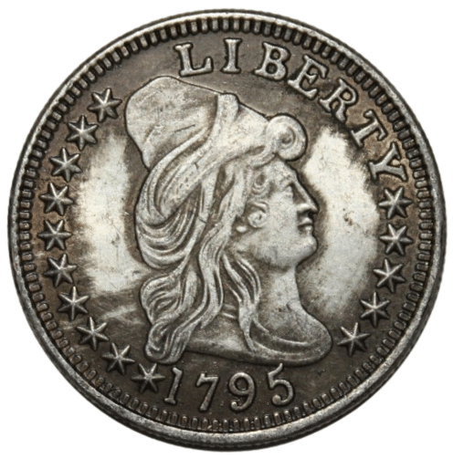 CoinView - ⭐1 Dollar (1795) ⭐United States of America ⭐German Silver Very Rare 1 Coin⭐ Numismatic Coins CoinView - ⭐1 Dollar (1795) ⭐United States of America ⭐German Silver Very Rare 1 Coin⭐ Numismatic Coins