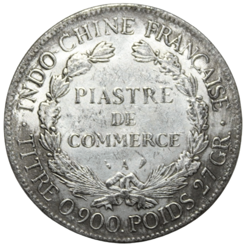     			CoinView - ⭐1 Piastre (1908) French Indochina ⭐German Silver Very Rare 1 Coin⭐ Numismatic Coins