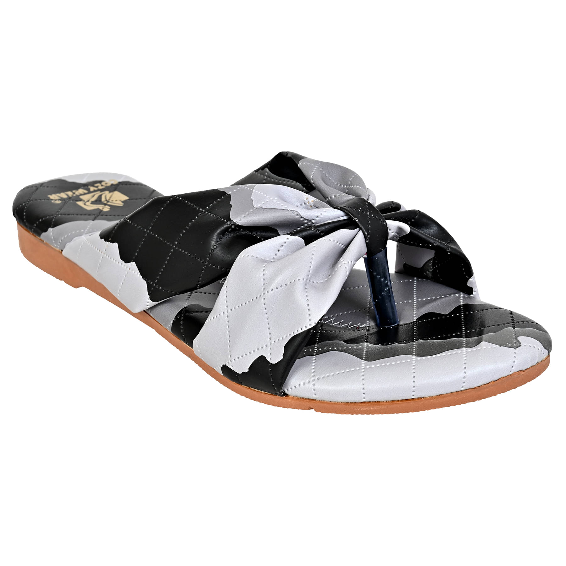     			Cozy Wear - Gray Women's Flats