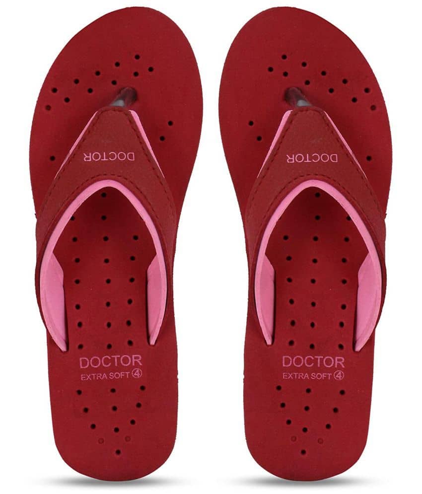 DOCTOR EXTRA SOFT - Pink Women's Thong Flip Flop