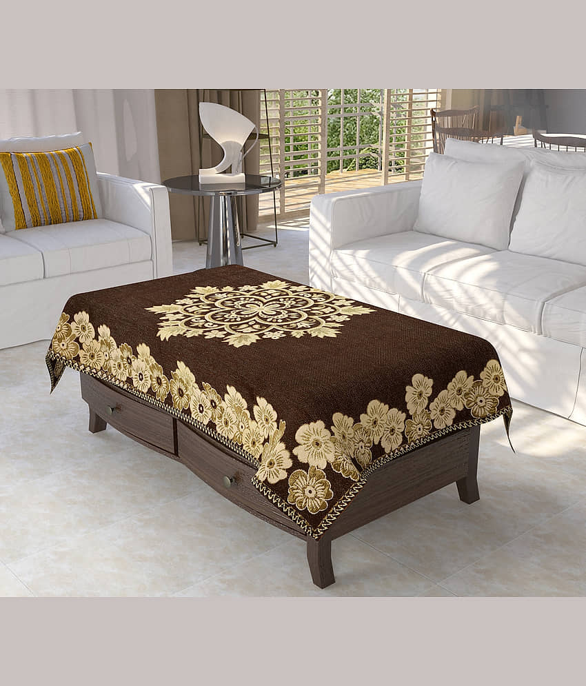 FURNISHING HUT Cotton Single Centre Table Cover ( 137 cm x 91 cm )