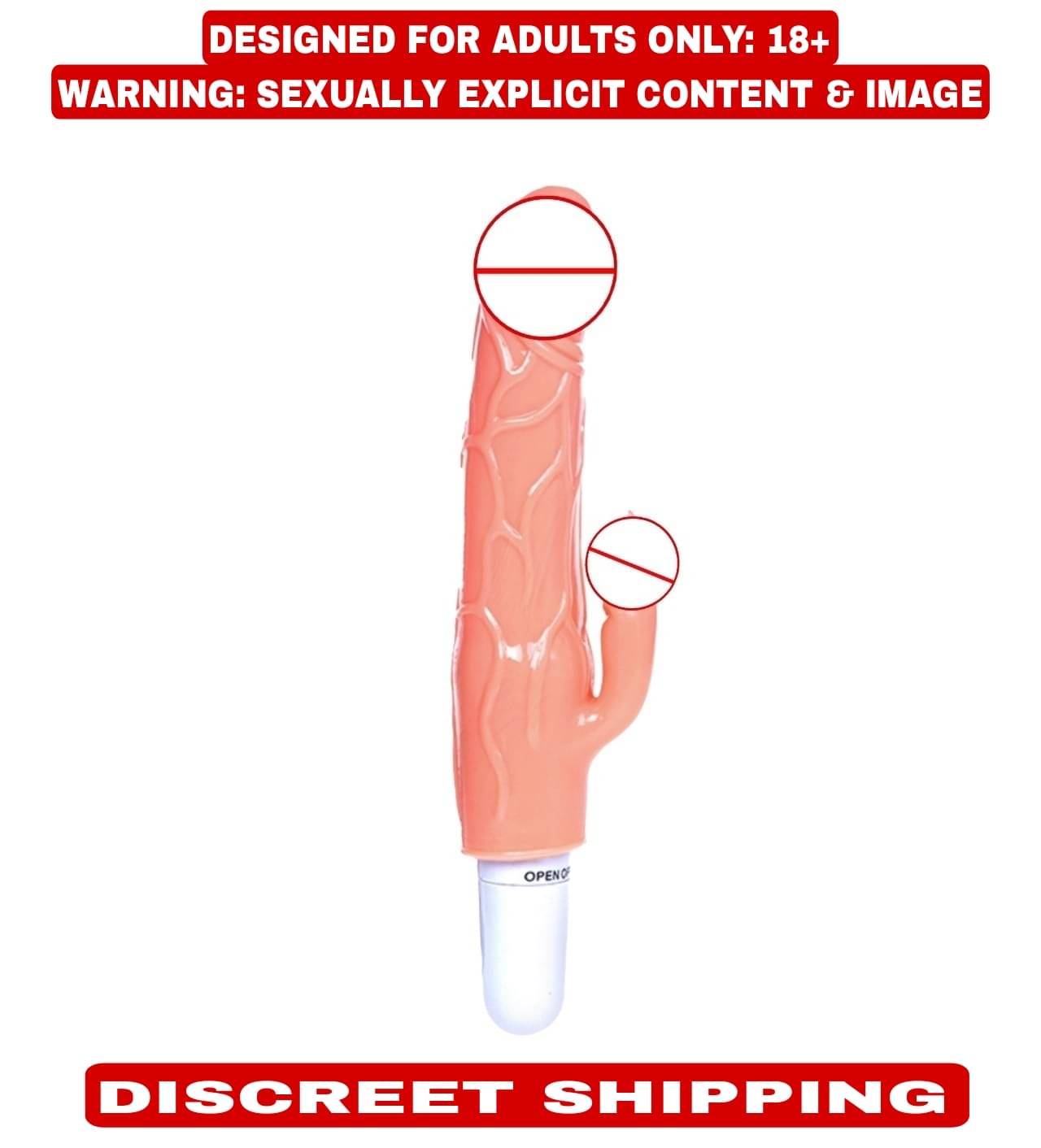     			Kamahouse 8 INCH G-Spot-Dildo vibrator-Rabbit-Female-Adult-Sex
