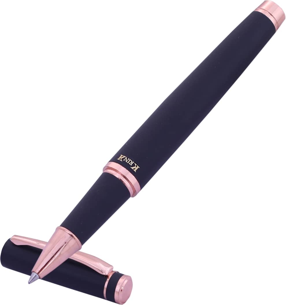 Krink Trendy Metallic Body Roller Ball Pen, Fitted with Germany Made Refill Metal pen - Stationery | Buy online on ZillyBuy