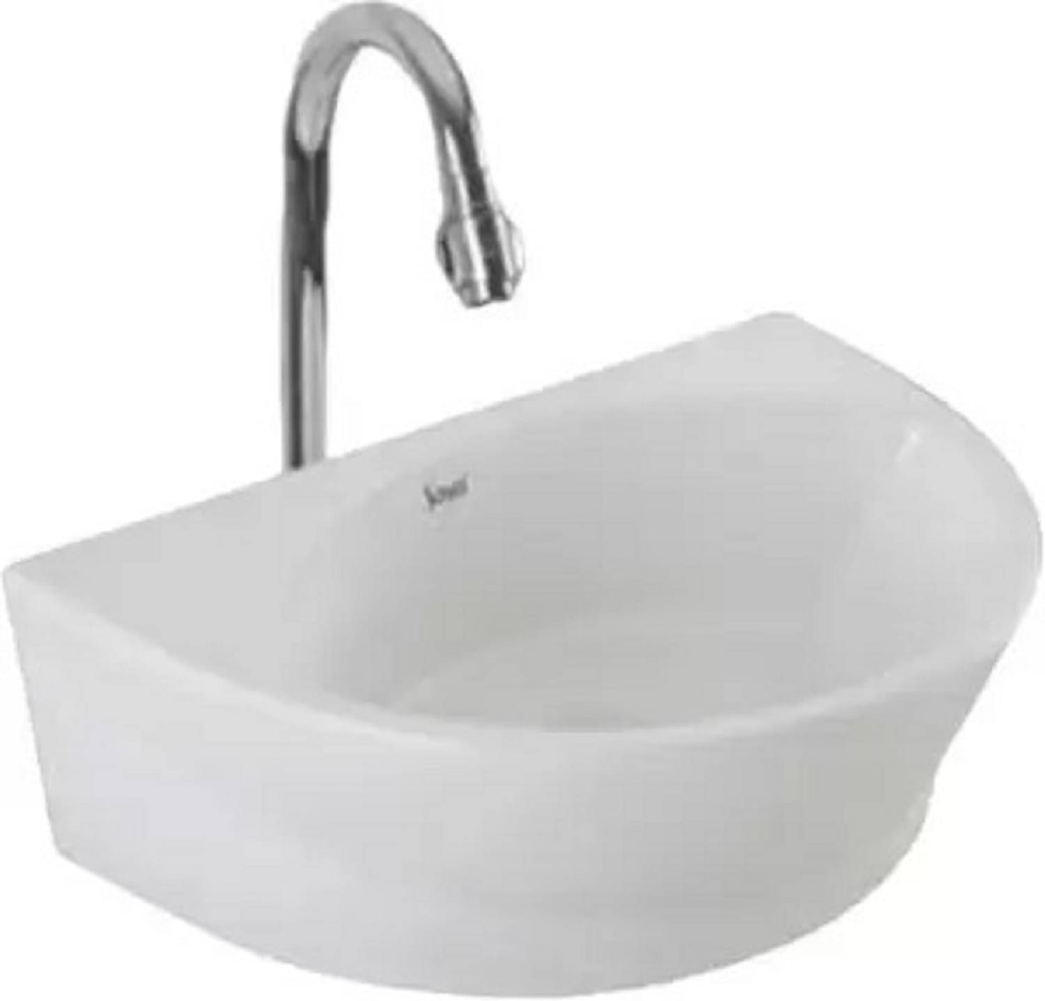     			MITILES White Ceramic Over Counter Wash Basins