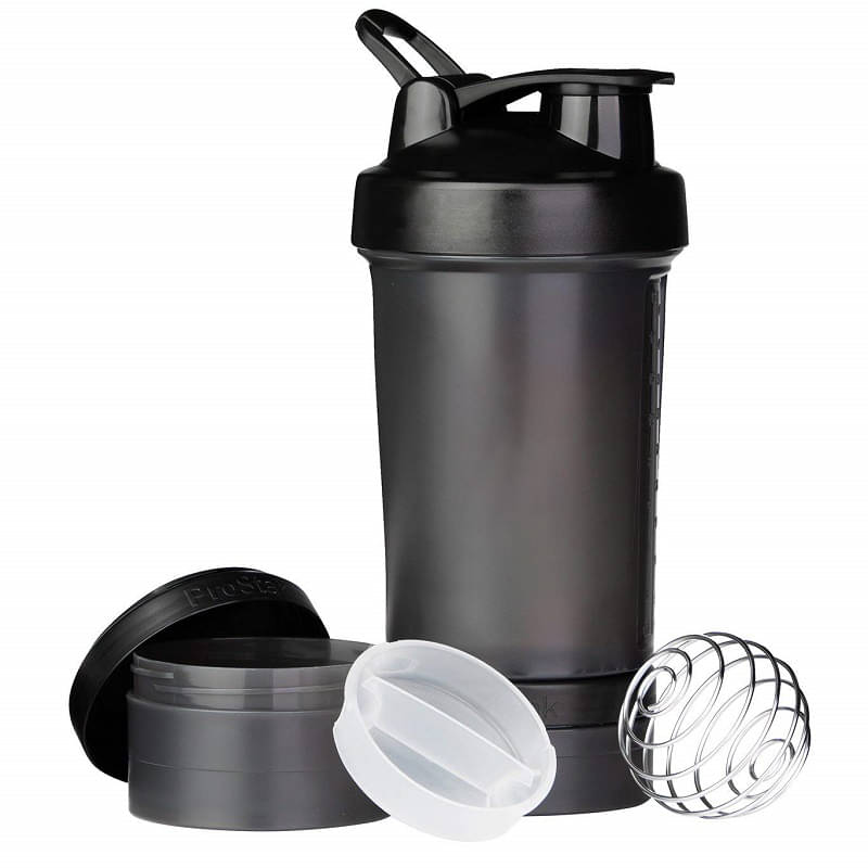     			OMLITE - Plastic Black 700 mL Shaker ( Pack of 1 )