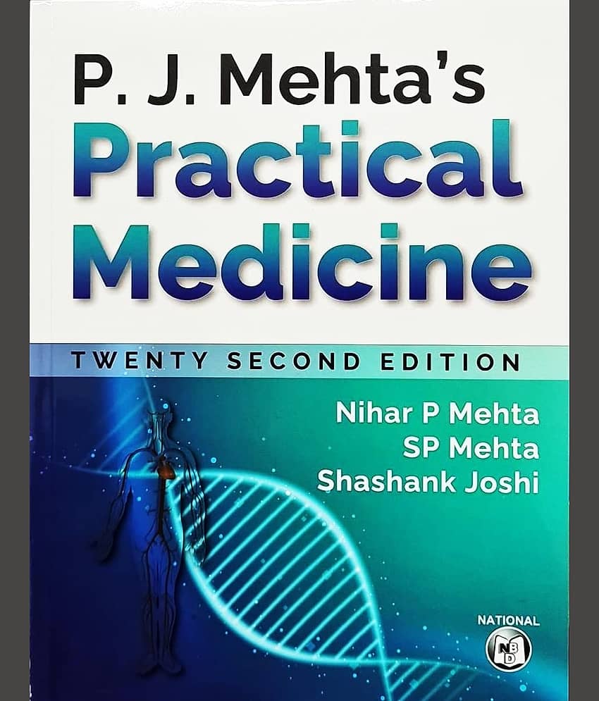 P. J. Mehta's Practical Medicine - 22nd Ed./2023 - Stationery | Buy online on ZillyBuy