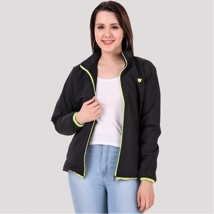     			PP Kurtis - Polyester Black Jackets