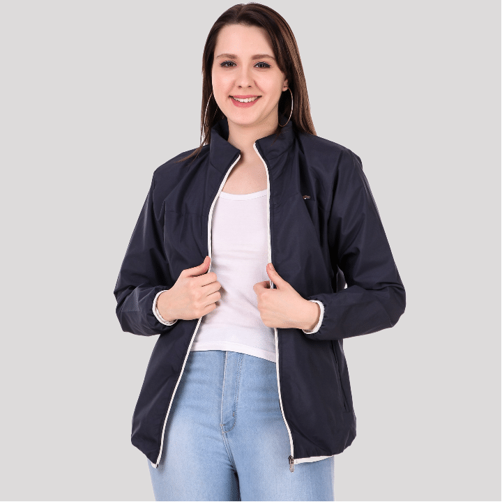     			PP Kurtis - Polyester Navy Jackets