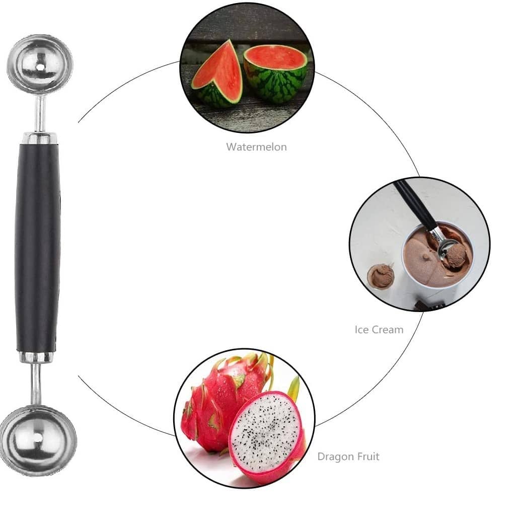 SNOWPEARL Steel Ice Cream Scoop