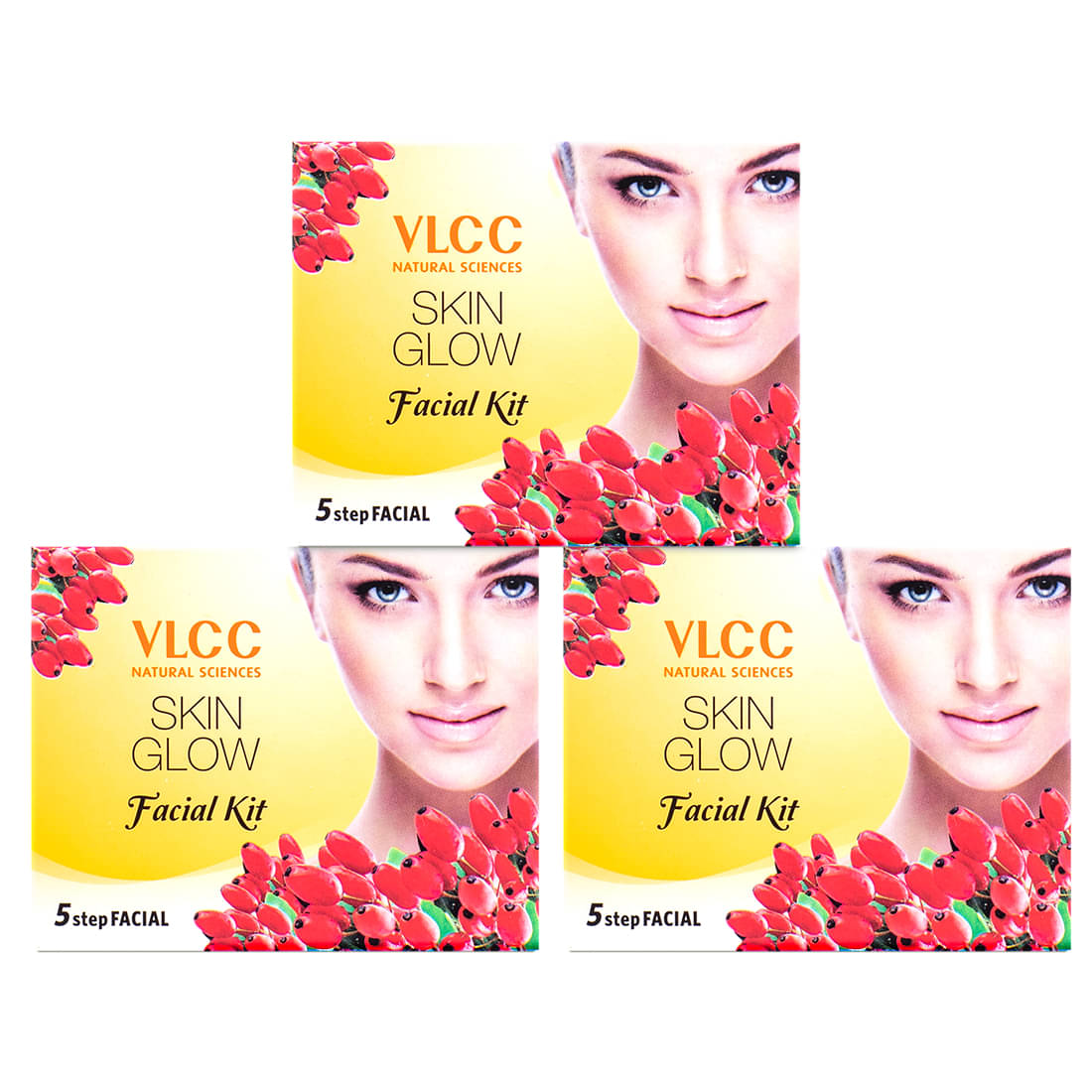     			Vlcc Skinglow Facial Kit , 25G(Pack Of 3)