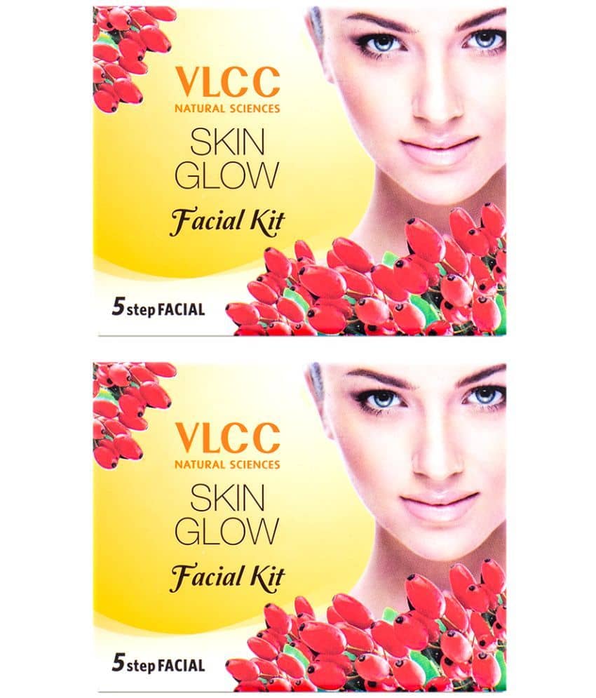 Vlcc Skinglow Facial Kit , 25G(Pack Of 2)
