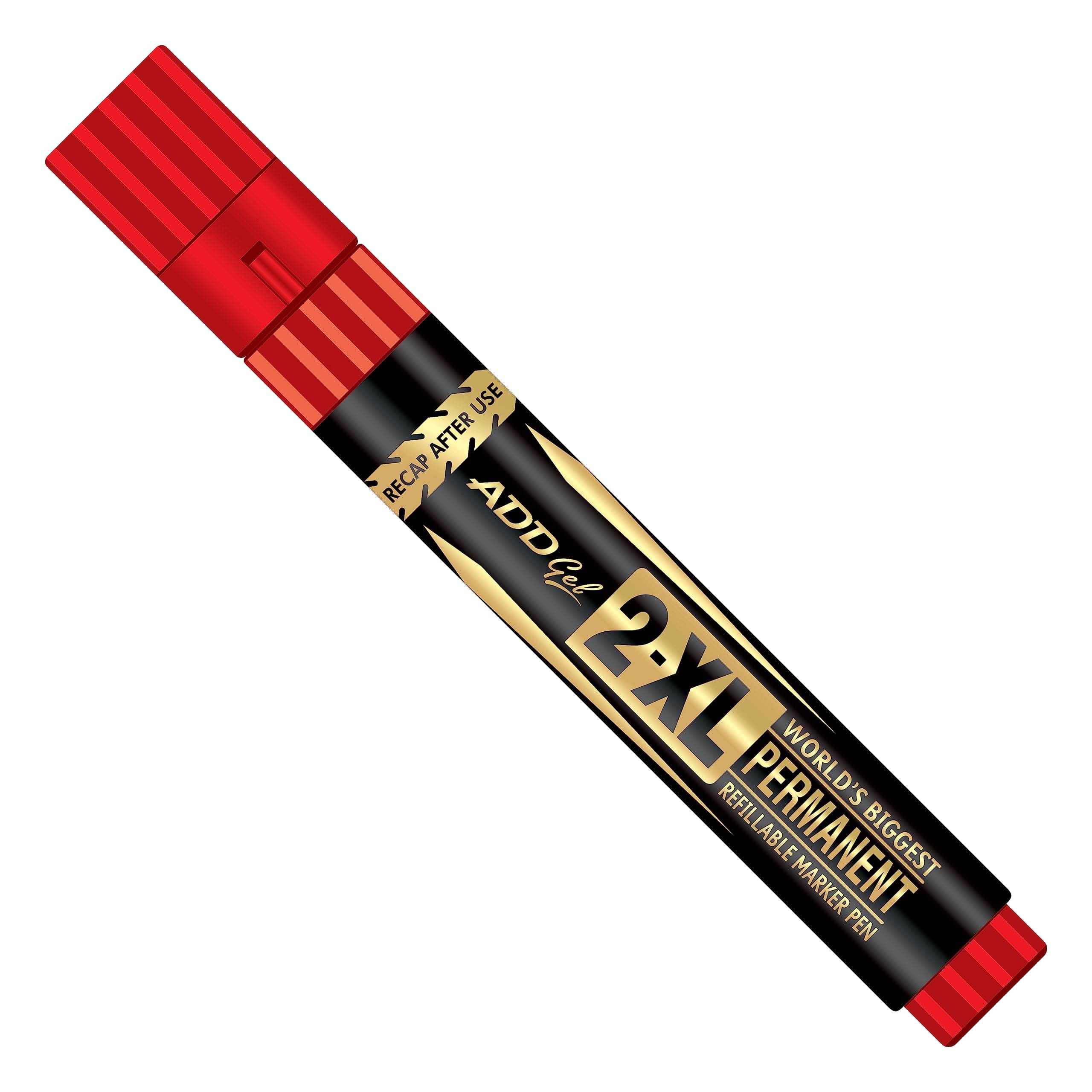     			Add Gel 2XL Red PERMANENT MARKER