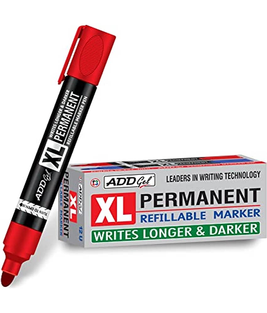 Add Gel XL Red PERMANENT MARKER - Stationery | Buy online on ZillyBuy