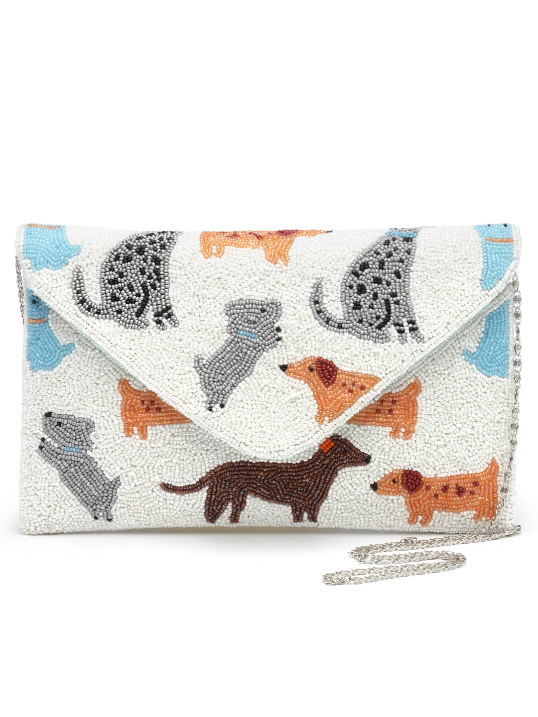     			Anekaant Sling Bag Canvas Set of 1 ( White )