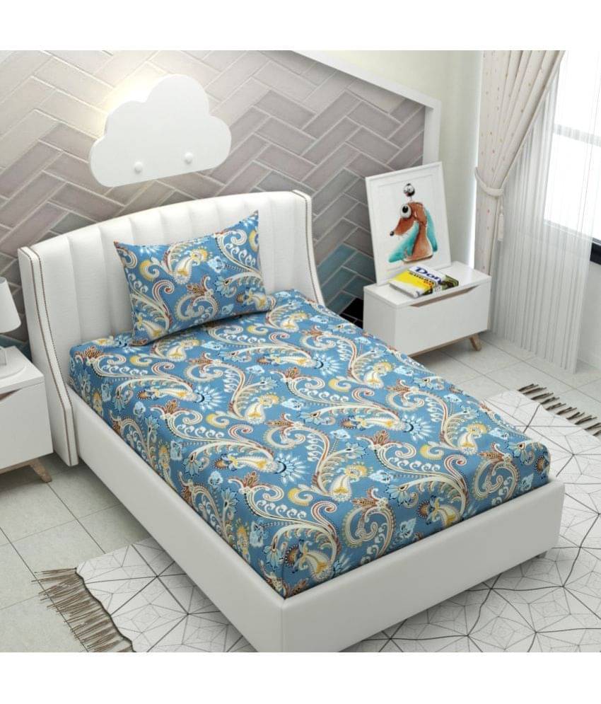     			Apala Microfiber Single Bedsheet ( Sky Blue )