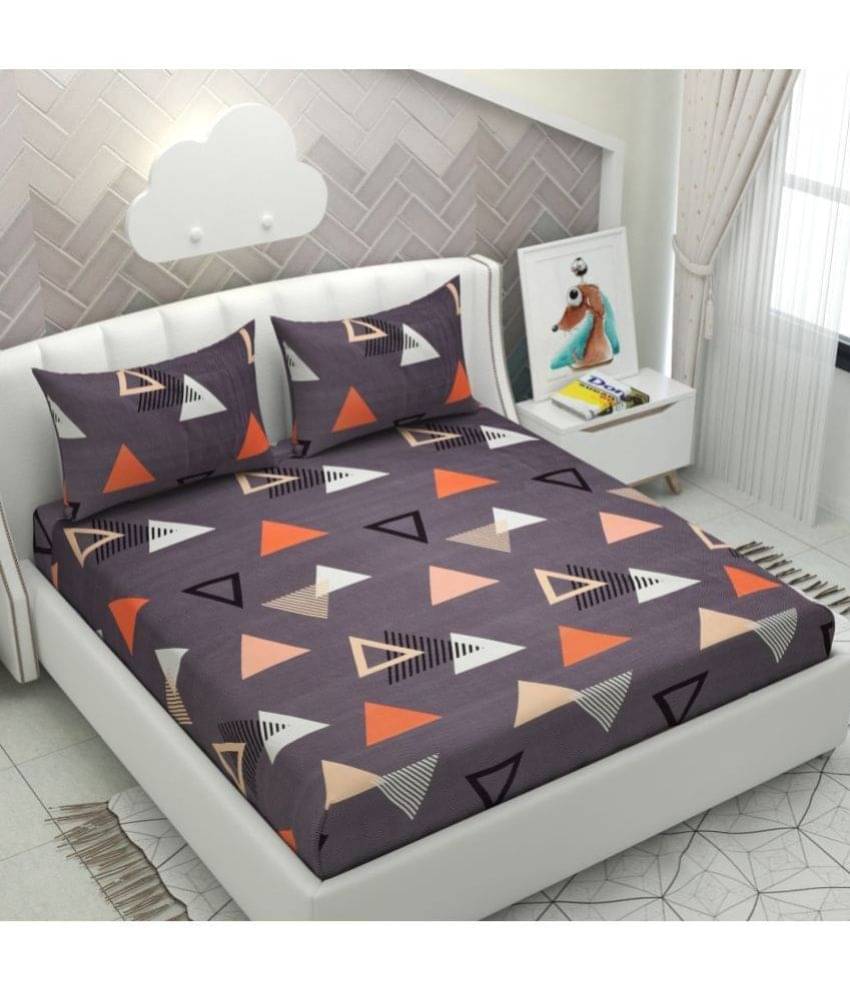 Apala Microfiber Double Bedsheet ( Gray ) Apala Microfiber Double Bedsheet ( Gray )