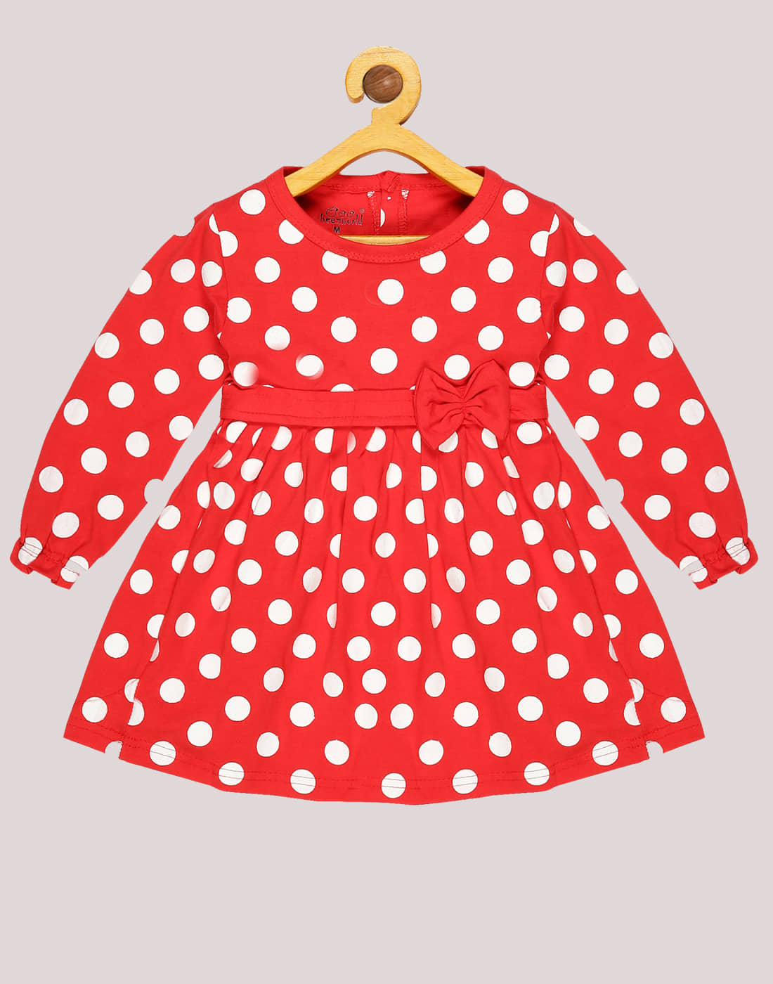 Babeezworld Cotton Frock For Girls ( Pack of 1 , Blue )