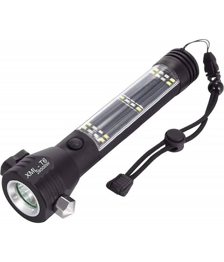 Bhavyta - 30W Rechargeable Flashlight Torch ( Pack of 1 ) - Electricals | Buy online on ZillyBuy