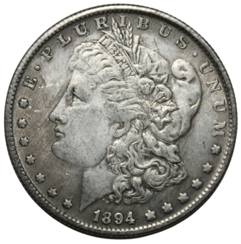 CoinView - 1 Dollar (1894) "Morgan Dollar" United States German Silver Very Rare 1 Coin Numismatic Coins CoinView - 1 Dollar (1894) "Morgan Dollar" United States German Silver Very Rare 1 Coin Numismatic Coins