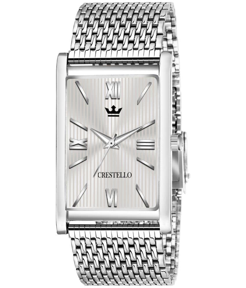 Crestello - Silver Metal Analog Men's Watch